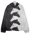 Women's Cozy Horse Print Hoodie