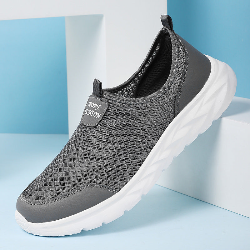 Women's Breathable Slip-On Sports Shoes with Non-Slip Sole