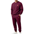 Men's Patterned Comfort Sweat Set