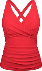 Women's Swimsuit with Wrap Cut and Figure-Flattering Design