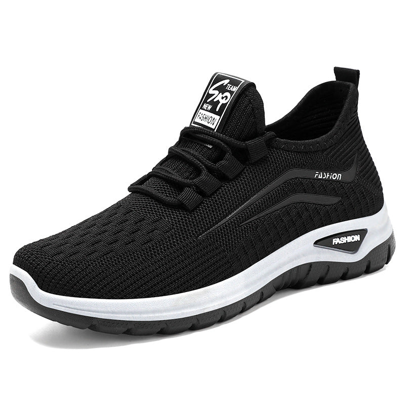 Women's Breathable Casual Sneakers with Elastic Fit and Cushioned Sole