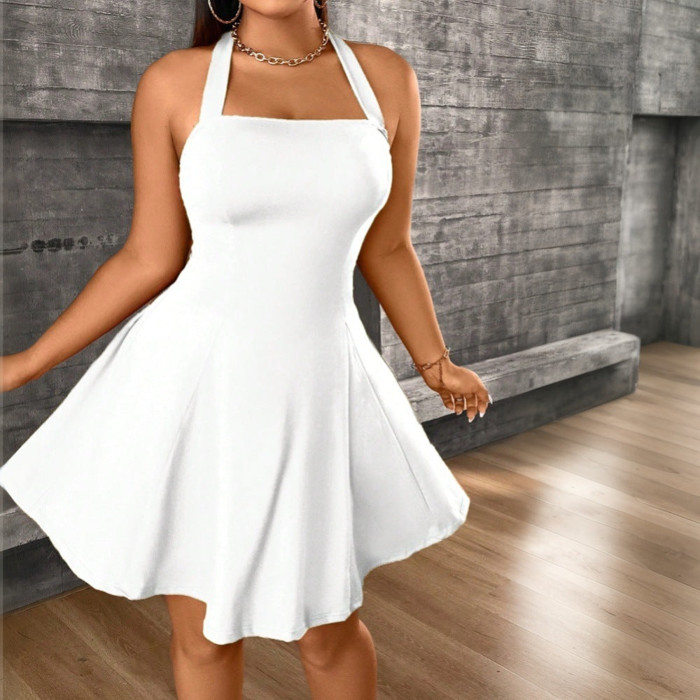 Women's Off-Shoulder A-Line Dress