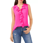 Women's Blouse with Ruffle Details