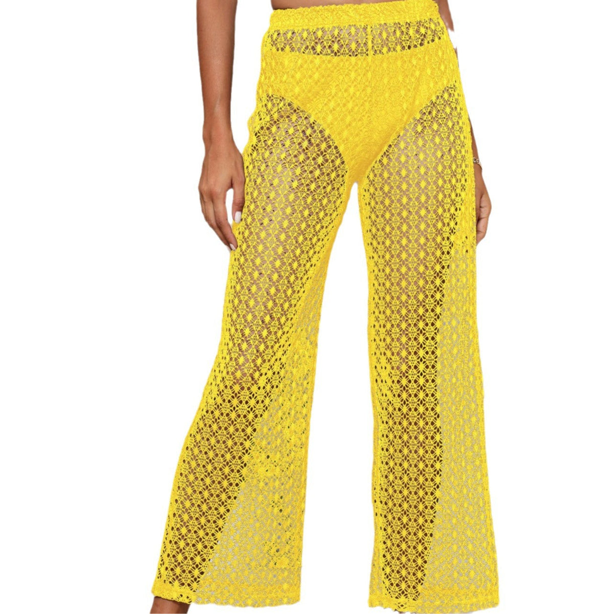 Women's Crochet Beach Pants
