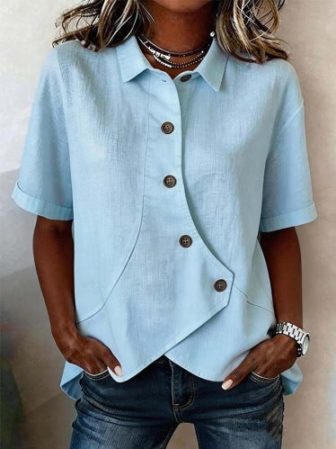 Women's Button-Detail Blouse