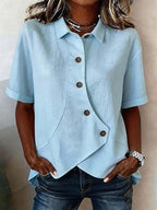 Women's Button-Detail Blouse