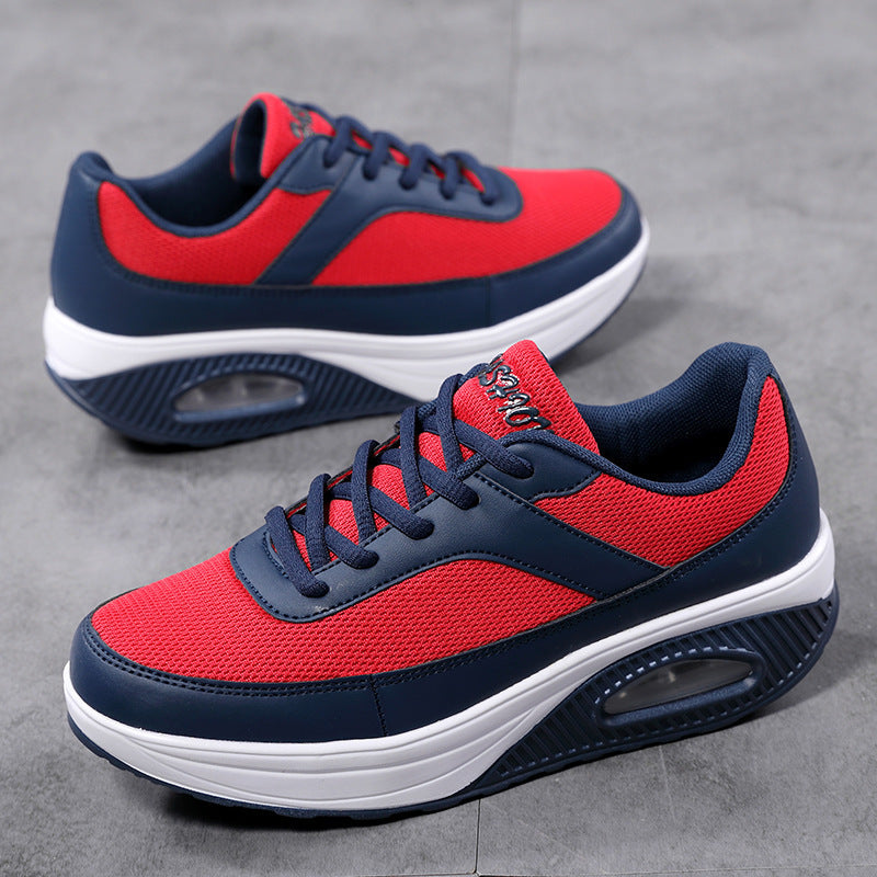 Women's Breathable Fitness Sneakers with Cushioned Air Sole