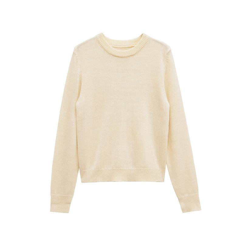 Women's Cozy Crewneck Cotton Sweater