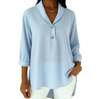 Elegant Shirt with Modern Collar and Button Details