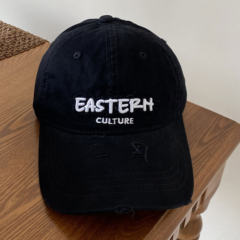 Men's Distressed Casual Cap