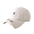 Men's Casual Distressed Baseball Cap