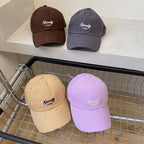 Men's Distressed Cotton Baseball Hat