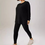 Women's Cozy Ribbed Knit Set