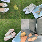 Women's Ballet Flats with Bow Detail