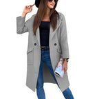 Elegant Women's Trench Coat with Modern Details