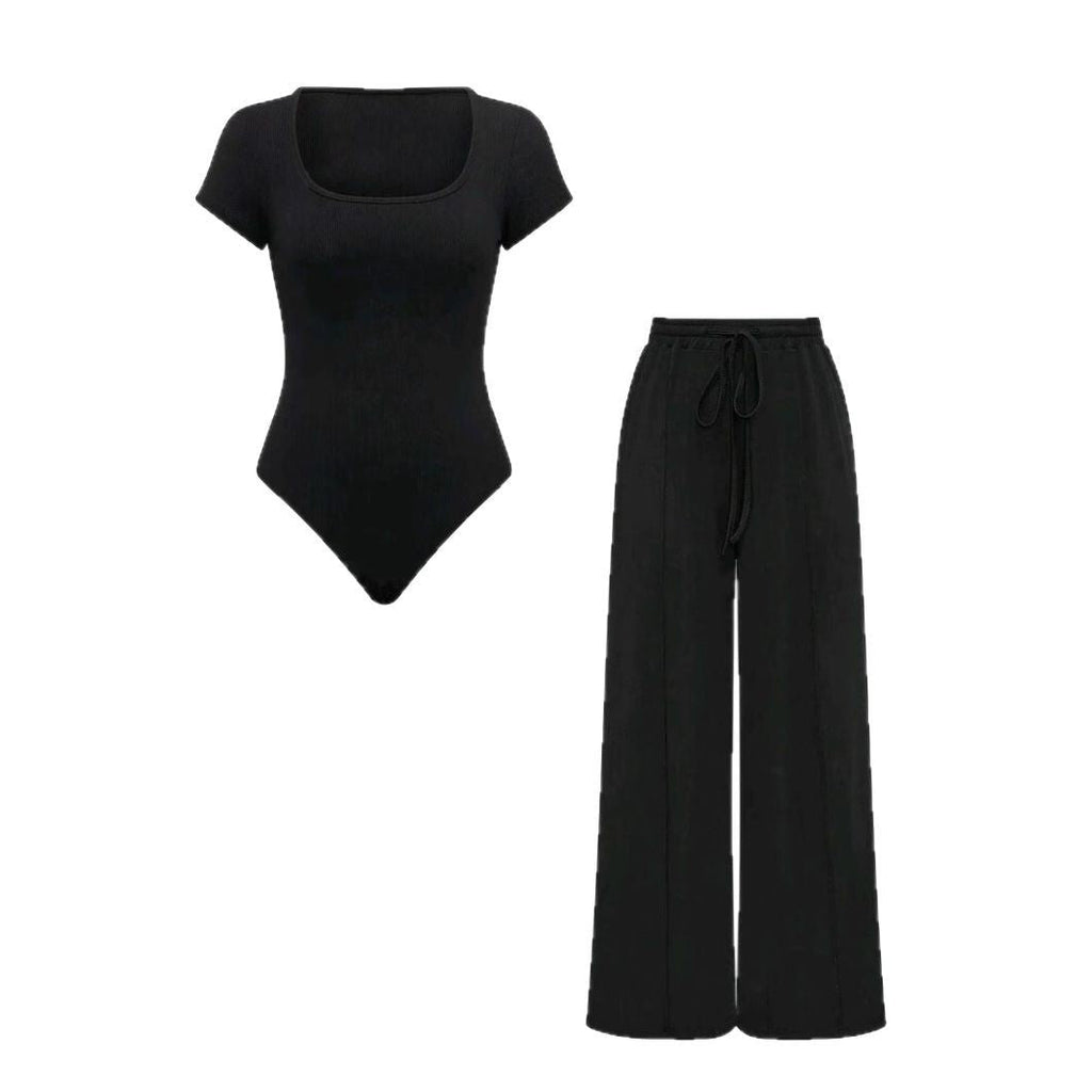 Women's Casual Knit Two-Piece Set