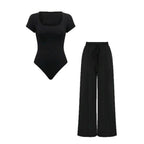 Women's Casual Knit Two-Piece Set