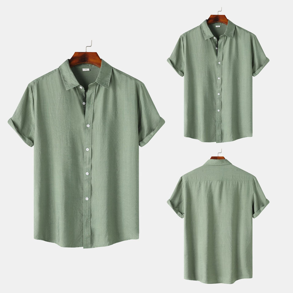 Women's Short-Sleeve Shirt in Lightweight Breathable Fabric