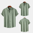 Women's Short-Sleeve Shirt in Lightweight Breathable Fabric