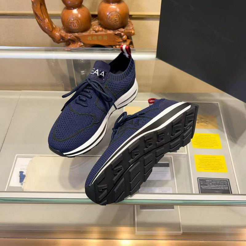 Women's Breathable Sports Sneakers with Innovative Outsole Construction