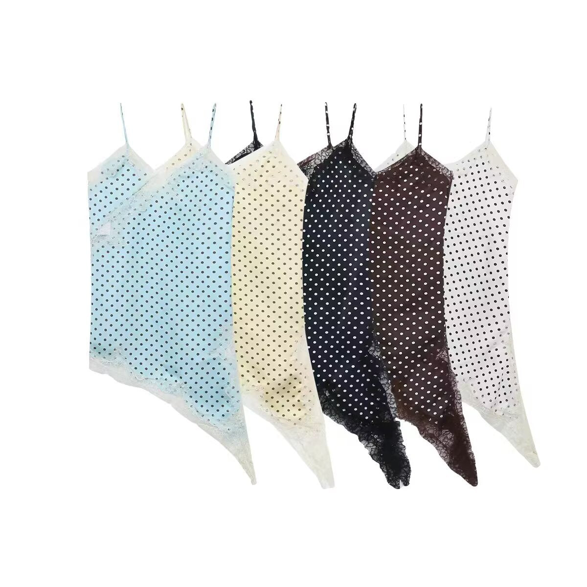 Women's Asymmetrical Spaghetti Strap Top