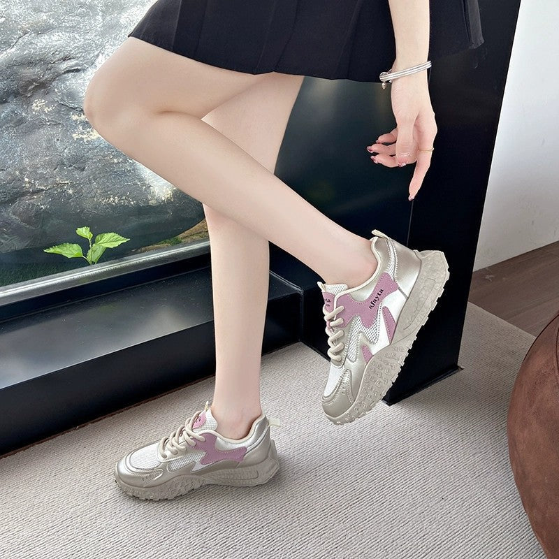 Women's Athletic Sneakers with Cushioned Sole and Ergonomic Design