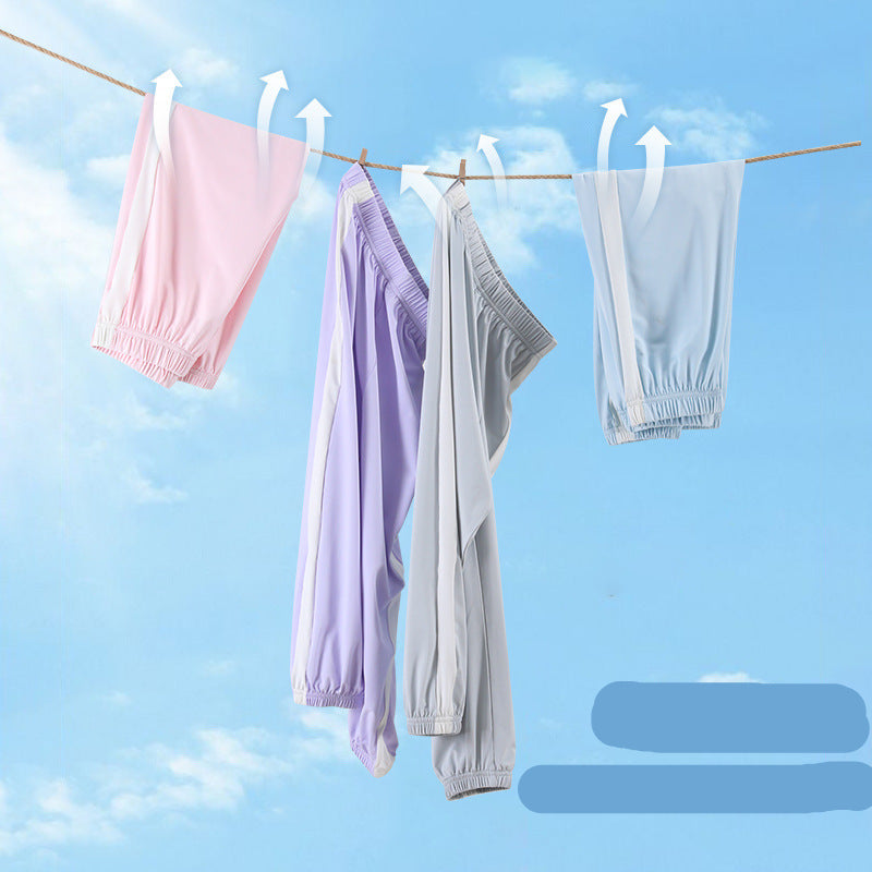 Women's Breathable Sports Pants with Moisture Management