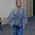 Elegant and Versatile Cape Jacket