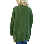 Women's Chunky Knit Cardigan with Deep Pockets