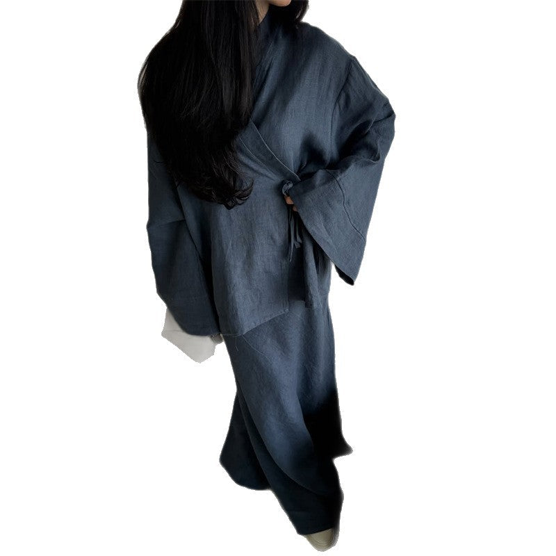 Women's Casual Kimono Suit
