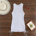 Women's Swim Dress with Adjustable Side Ties