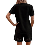 Women's Casual Two-Piece Set with Refined Cut