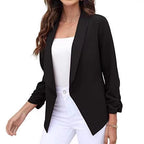 Elegant and Airy Asymmetrical Blazer