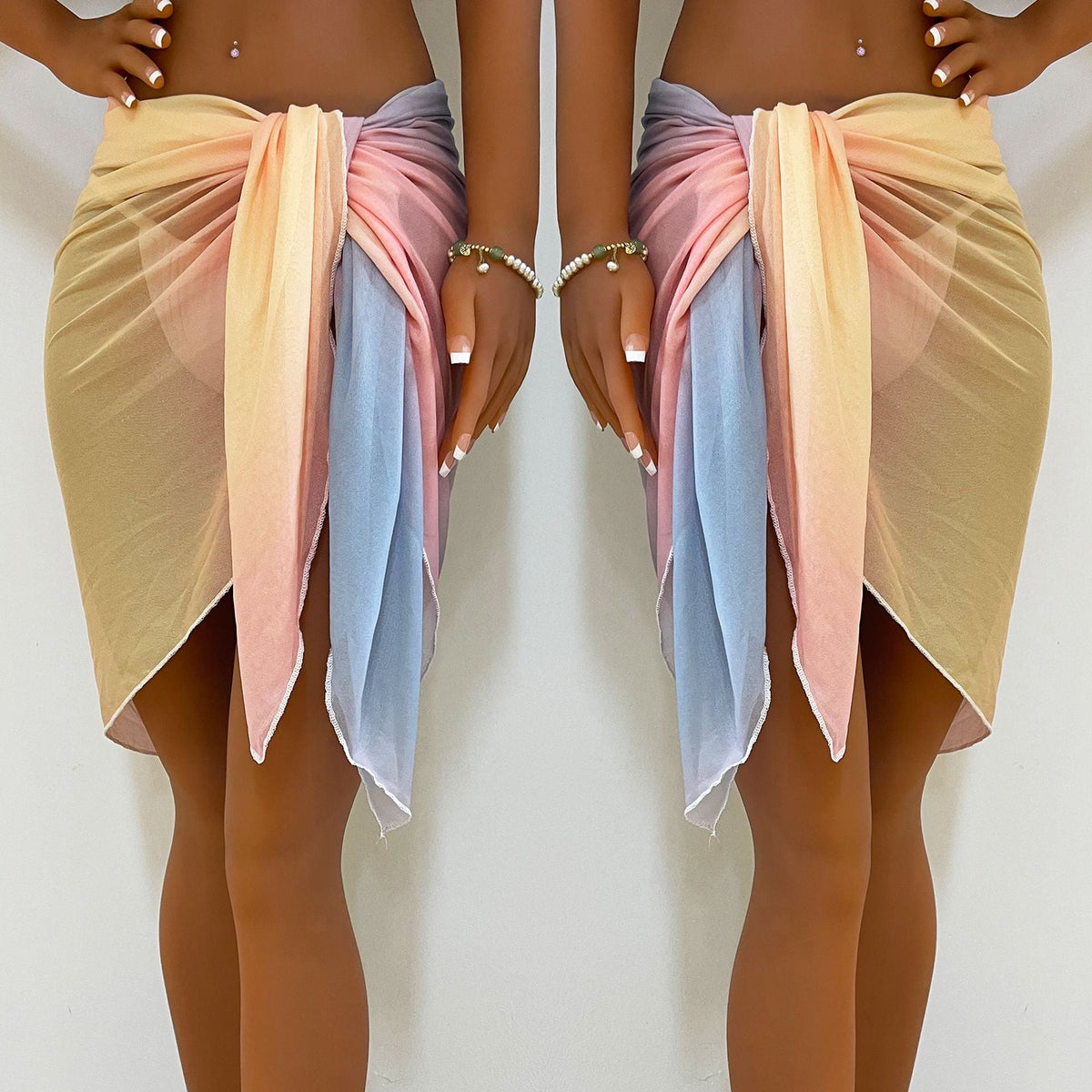 Women's Airy Beach Kimono in Lightweight Fabric