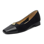 Women's Ballet Flats with Elegant Toe and Decorative Details