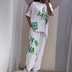 Women's Casual Oversized Sweater and Jogger Set