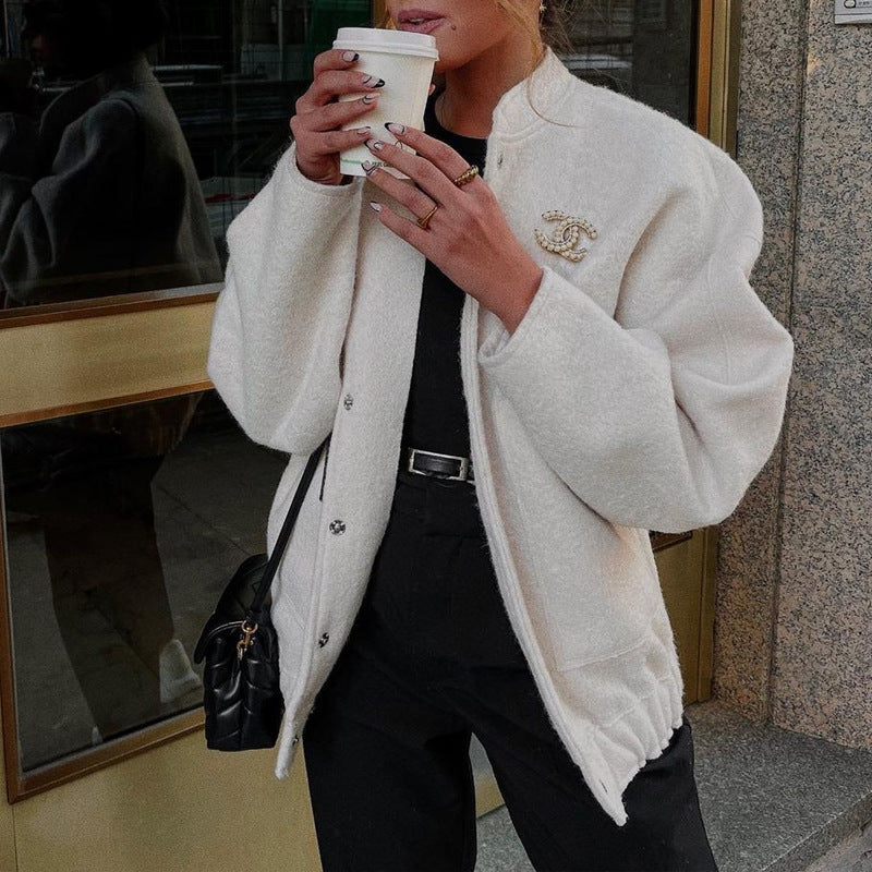 Elegant Fleece Jacket