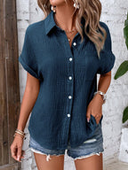 Casual Women's Shirt Blouse