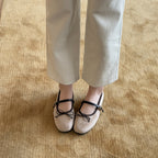Women's Classic Vintage-Style Ballet Flats