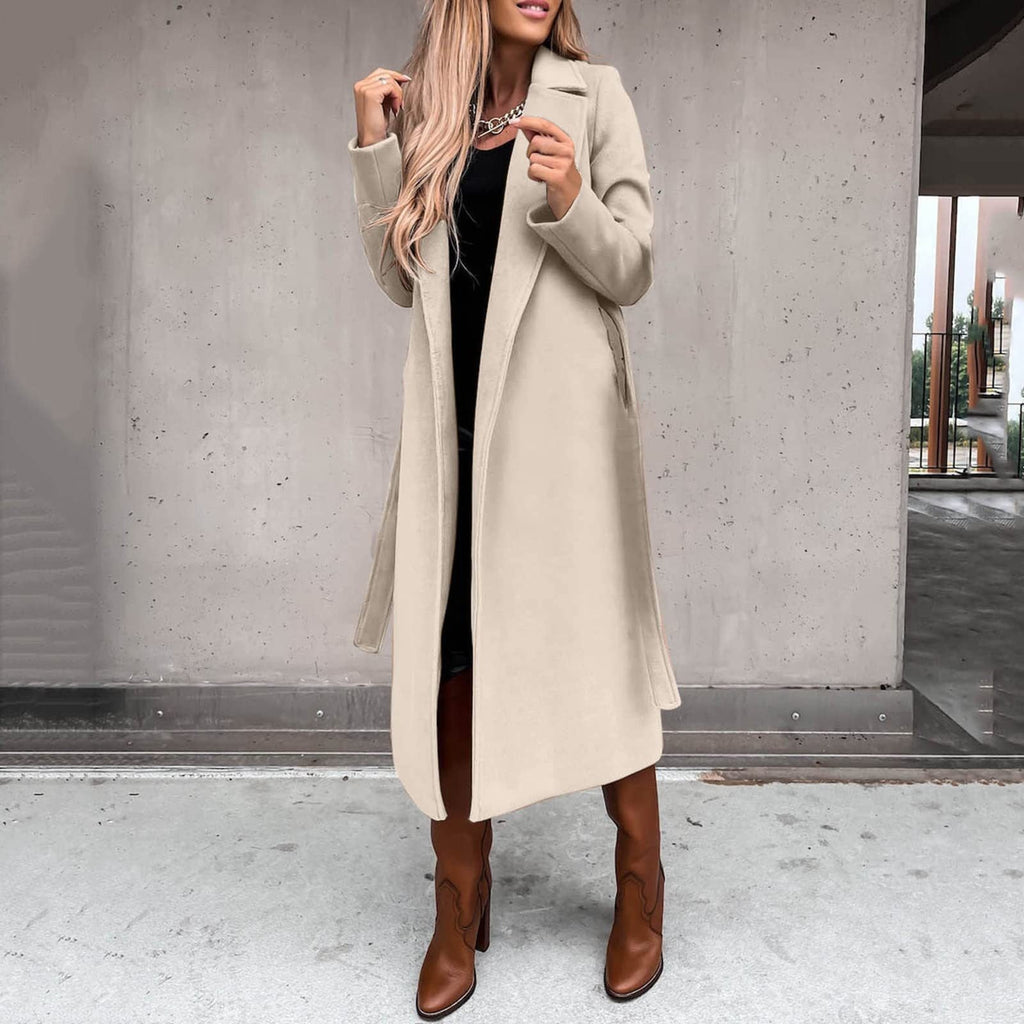 Women's Elegant and Warm Wool Coat