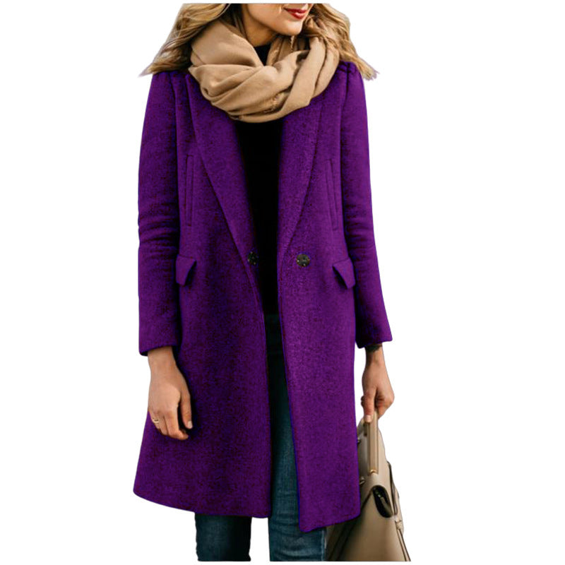 Elegant Coat with Tailored Fit