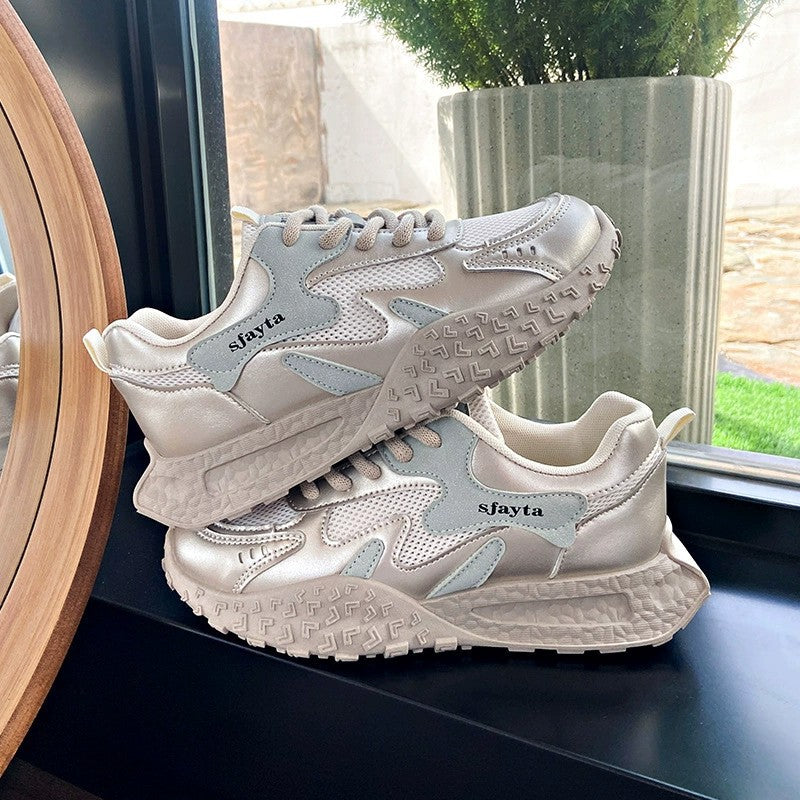 Women's Athletic Sneakers with Cushioned Sole and Ergonomic Design
