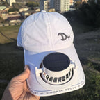 Multifunctional Baseball Cap with Removable Solar Fan and Adjustable Brim