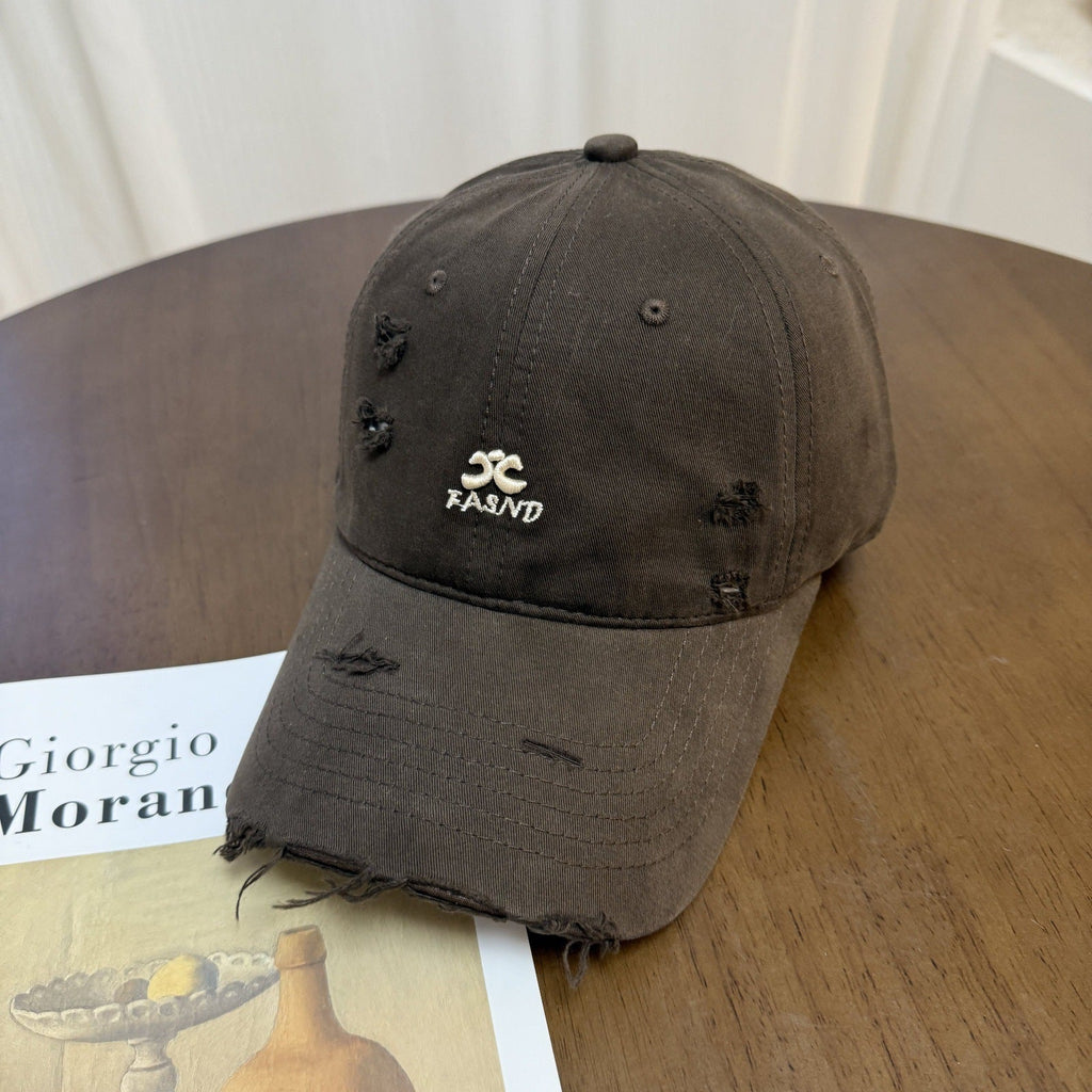 Men's Distressed Casual Baseball Cap