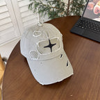 Men's Distressed Casual Baseball Cap