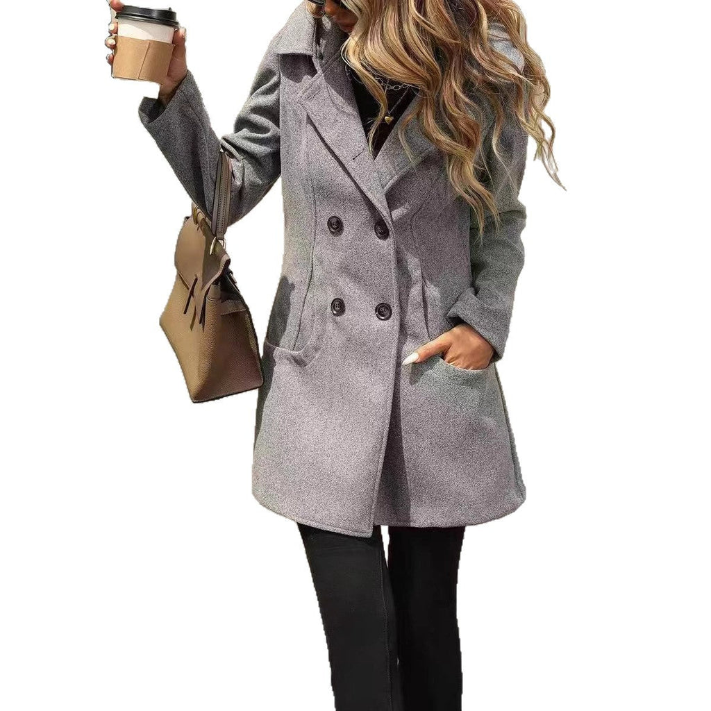 Women's Elegant and Comfortable Coat with Pockets