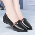 Women's Ballet Flats with Elegant Strap and Comfortable Footbed