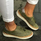 Women's Breathable Moccasins with Fringe Detail