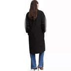 Women's Elegant and Casual Double-Breasted Wool Coat