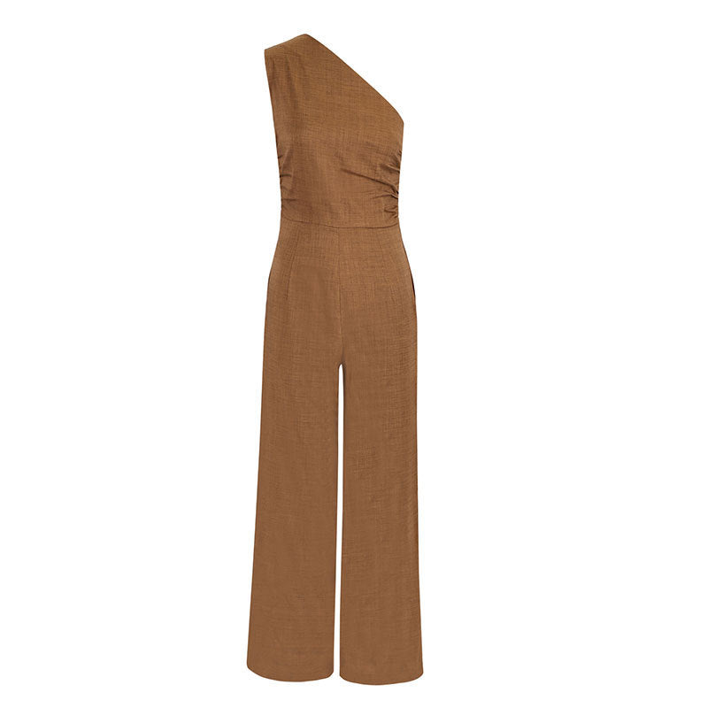 Women's Elegant Asymmetric Jumpsuit